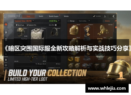 《暗区突围国际服全新攻略解析与实战技巧分享》