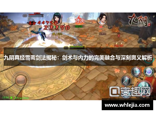 九阴真经雪斋剑法揭秘：剑术与内力的完美融合与深刻奥义解析
